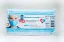Mascherine Chirurgiche Tipo IIR, Swiss Made, conf. 10x, in busta tascabile, colore Azzurro