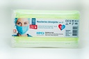 [1001011] Mascherine Chirurgiche Tipo IIR, Swiss Made, conf. 10x, in busta tascabile, colore Verde
