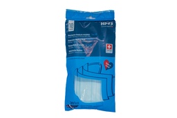 [1001102] Mascherine Chirurgiche Tipo IIR, Swiss Made, blister 10x, colore Tiffani